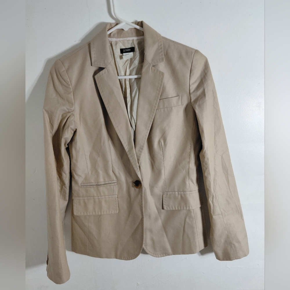 J. Crew Beige Women's Blazer